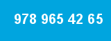 978 965 42 65